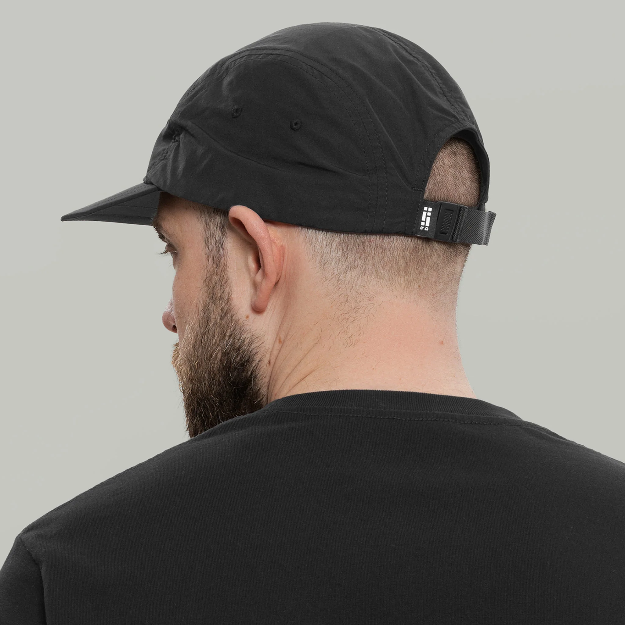 5 Panel Packable Cap RD-5PPC (CN) BLACK - Image 5