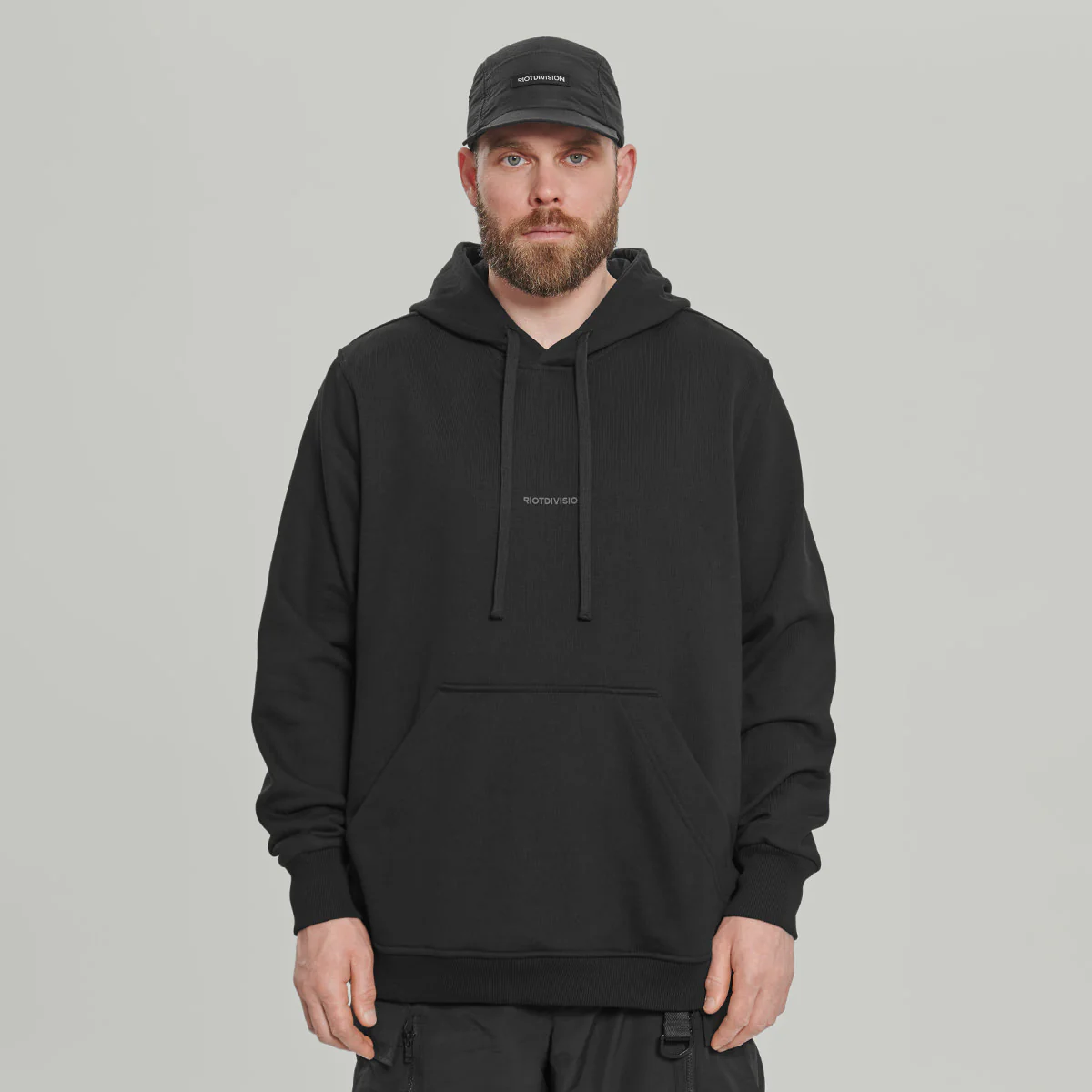 Blank Hoodie #2 RD-BLNKH#2 (SS26) BLACK - Image 2