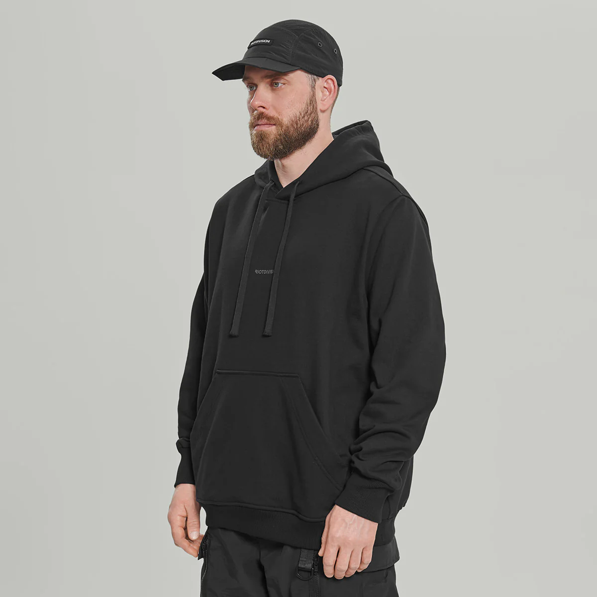Blank Hoodie #2 RD-BLNKH#2 (SS26) BLACK - Image 3