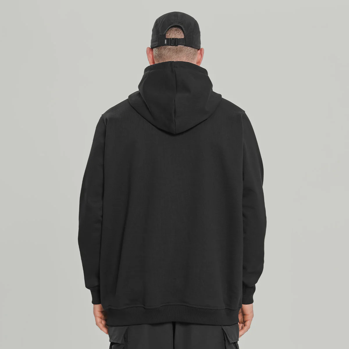 Blank Hoodie #2 RD-BLNKH#2 (SS26) BLACK - Image 4