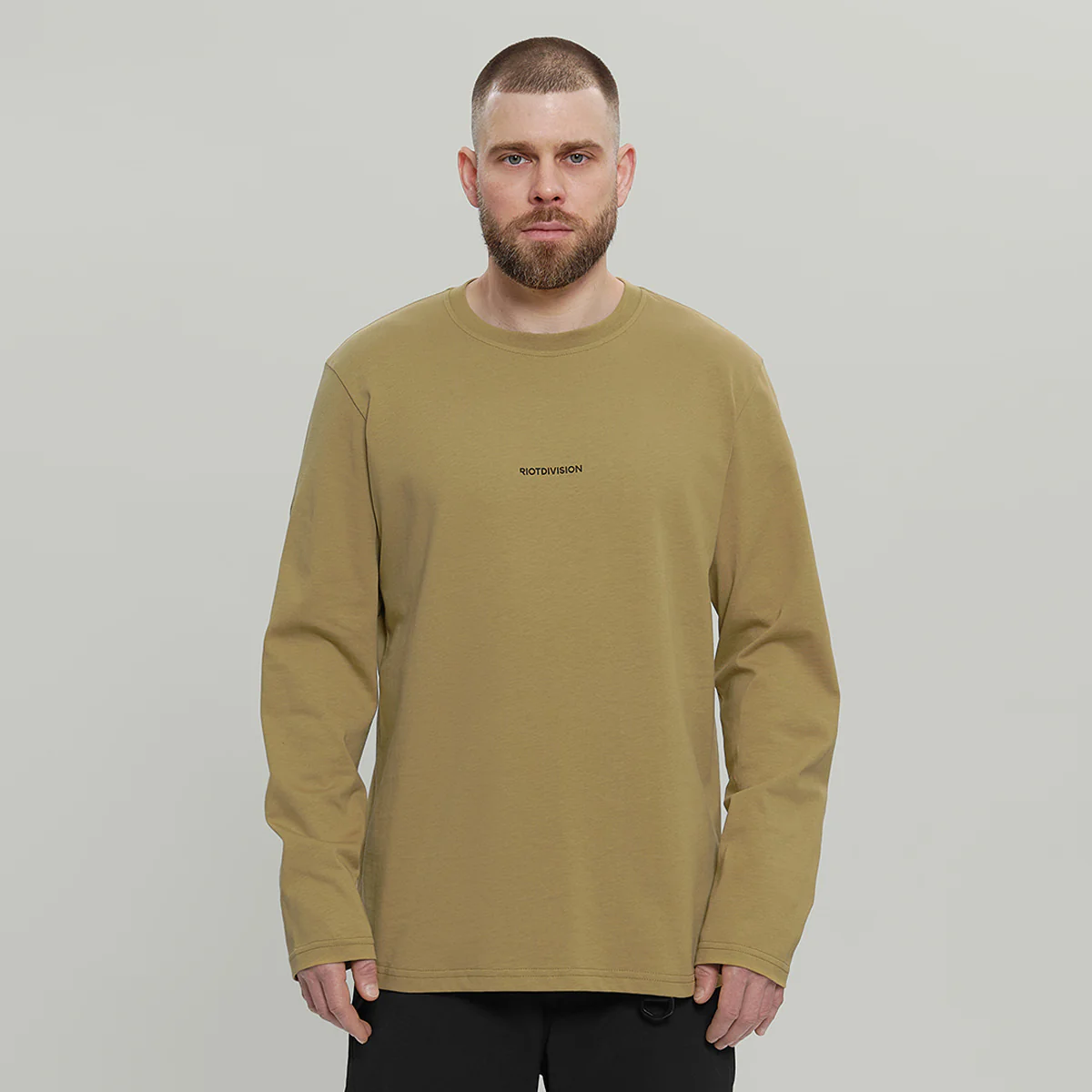 Blank Longsleeve #2 RD-BLNKLS#2 COYOTE - Image 4