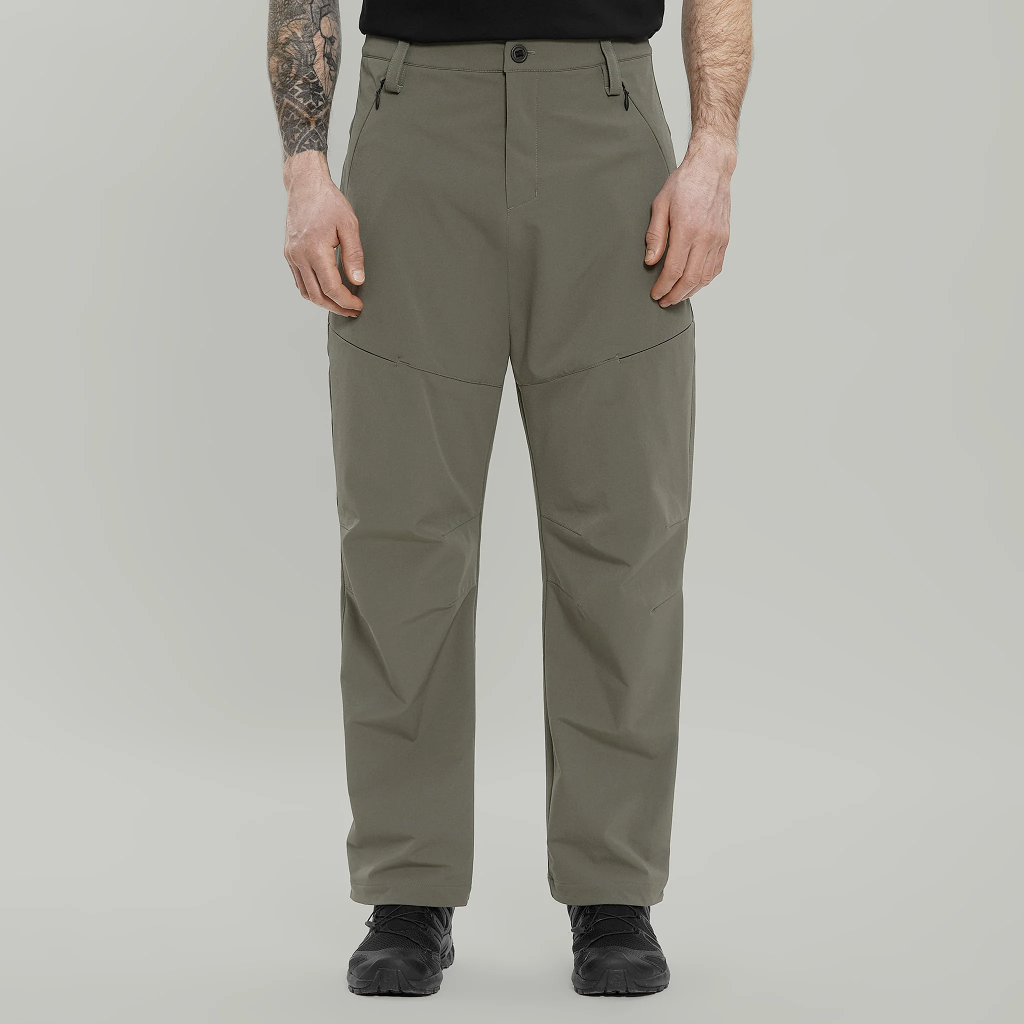 Civil Hidden Cargo Pockets Pants Gen.1 RD-CHCPP_GEN.1 KHAKI - Image 2
