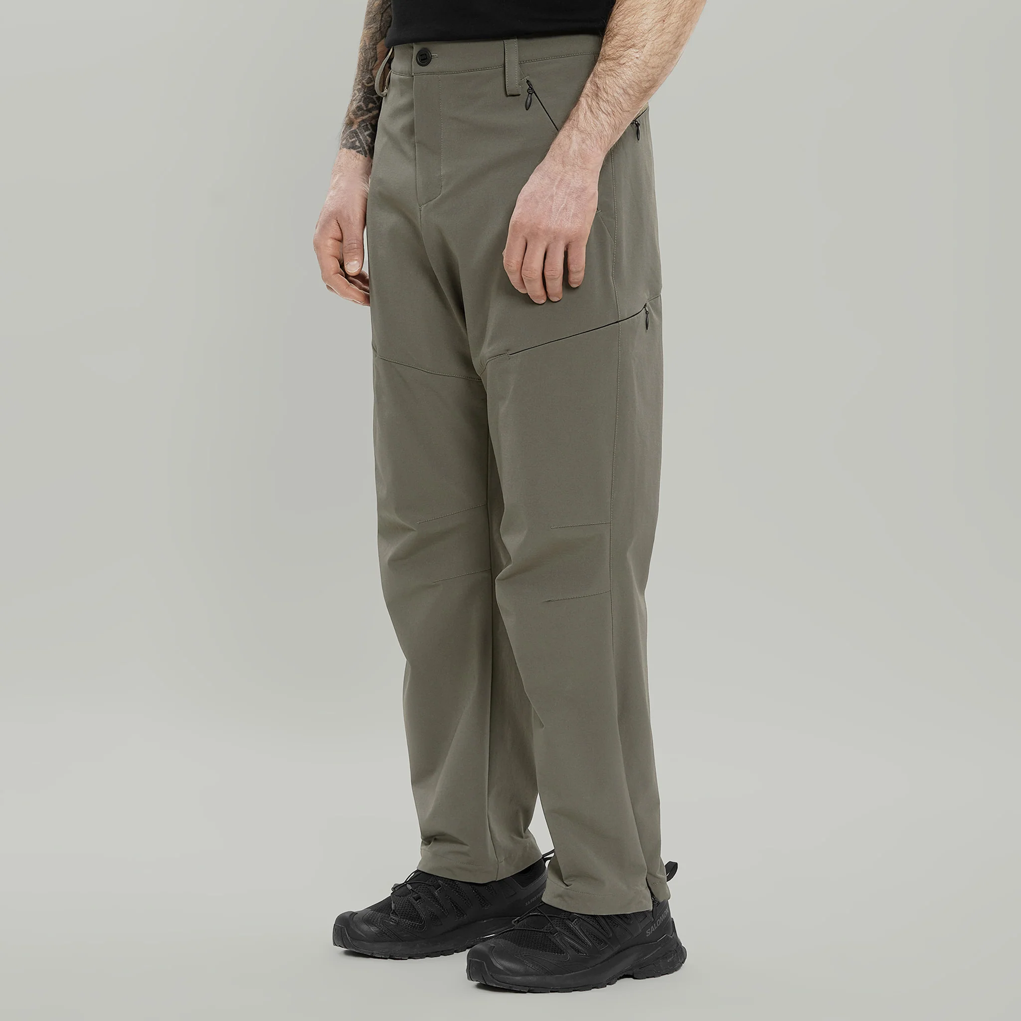Civil Hidden Cargo Pockets Pants Gen.1 RD-CHCPP_GEN.1 KHAKI - Image 3