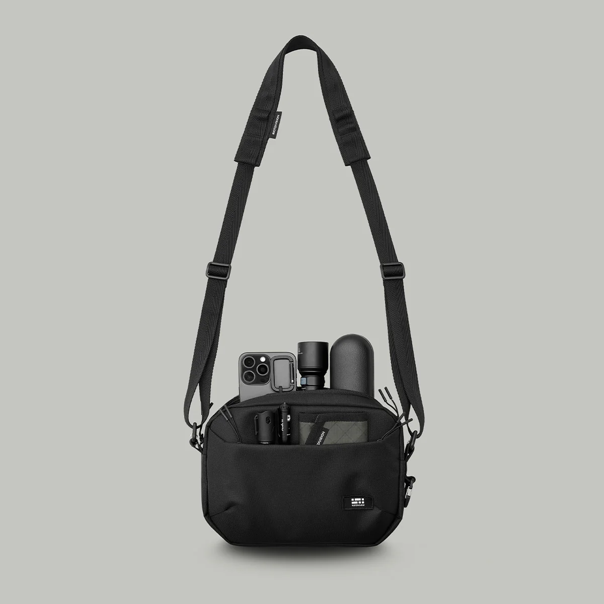 Civil Middle Crossbody Bag Gen.1 RD-CMCB_GEN.1 BLACK - Image 2