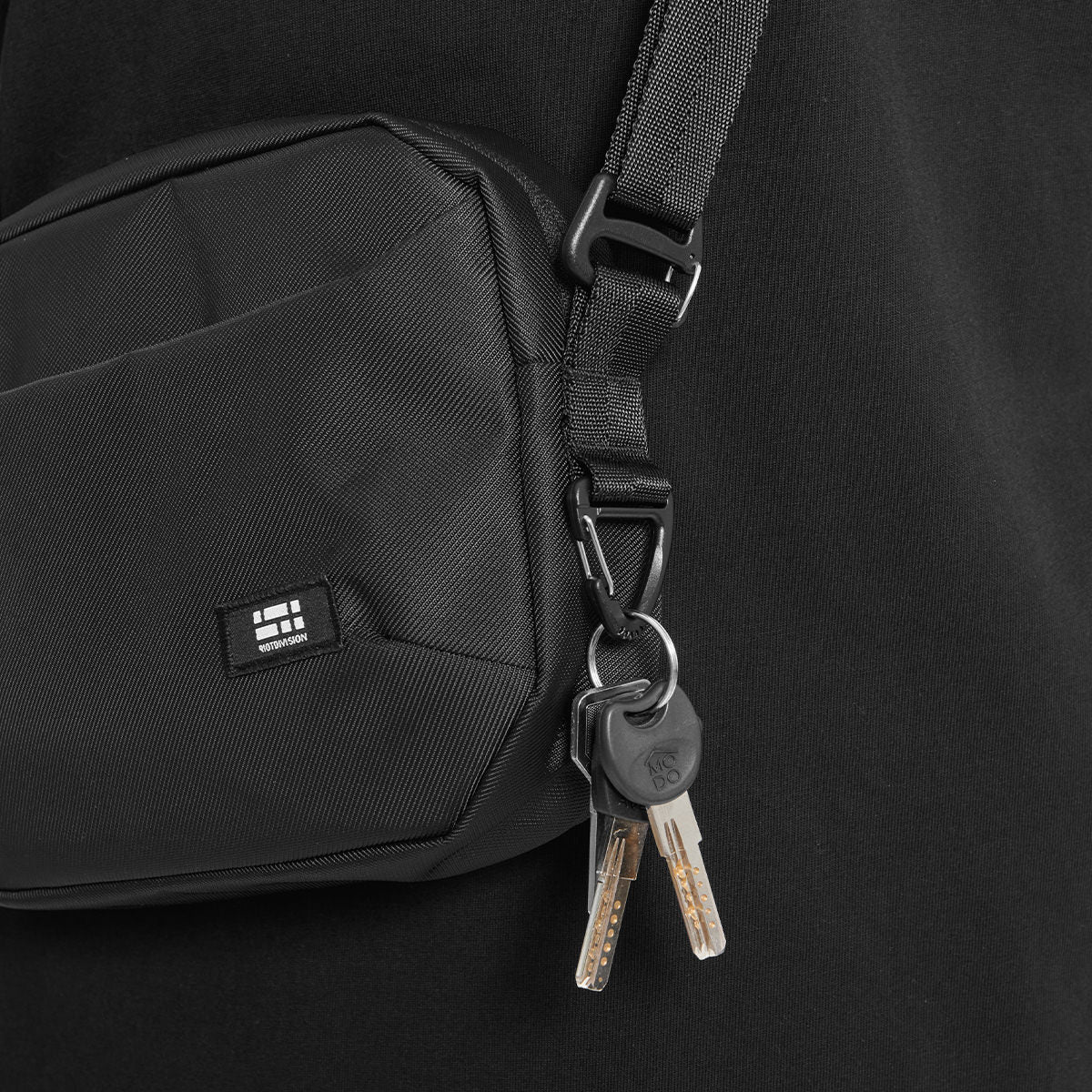 Civil Middle Crossbody Bag Gen.1 RD-CMCB_GEN.1 BLACK - Image 9