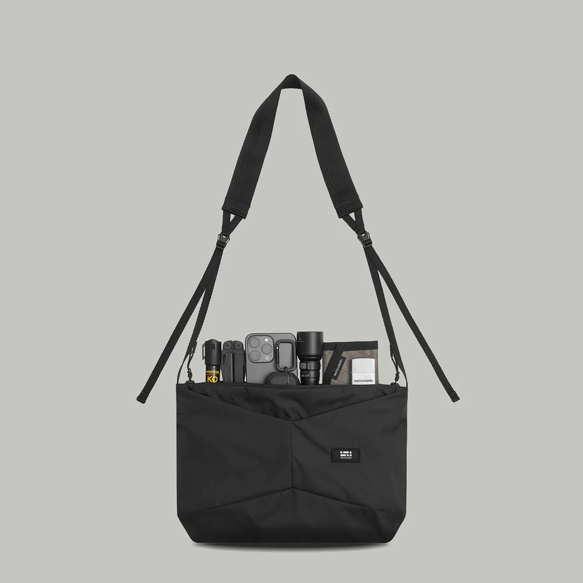Civil Sacoche Bag Gen.2 RD-CSB_GEN2 BLACK (RIPSTOP) - Image 2