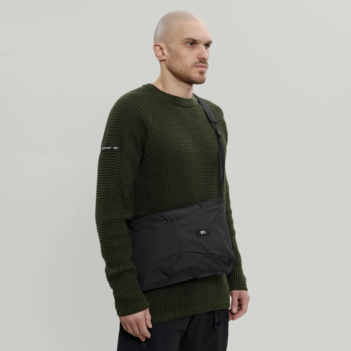 Civil Sacoche Bag Gen.2 RD-CSB_GEN2 BLACK (RIPSTOP) - Image 4