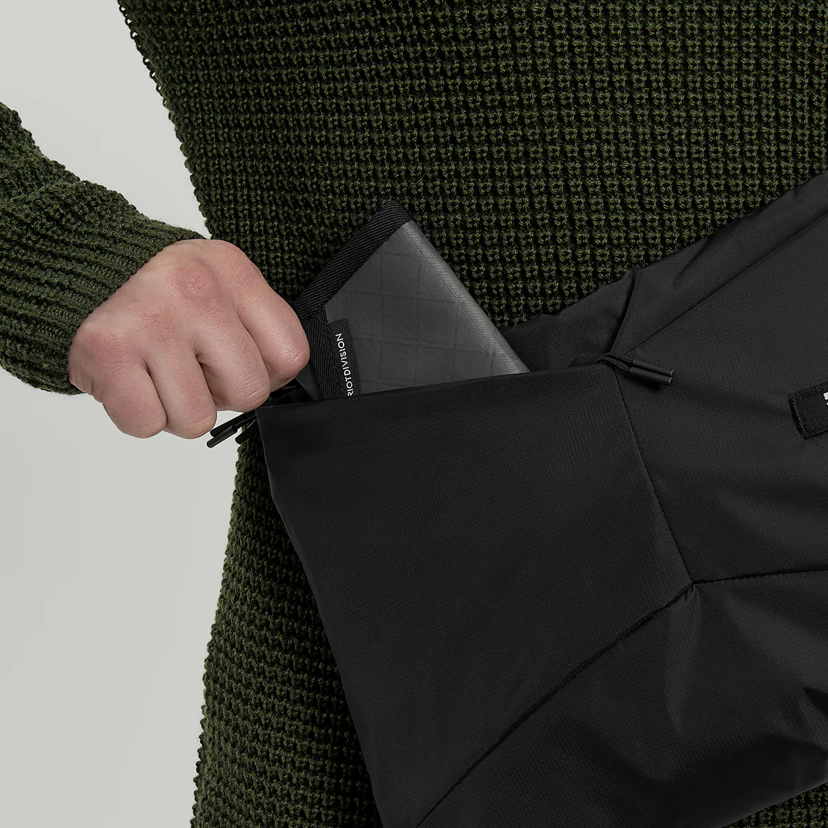 Civil Sacoche Bag Gen.2 RD-CSB_GEN2 BLACK (RIPSTOP) - Image 7