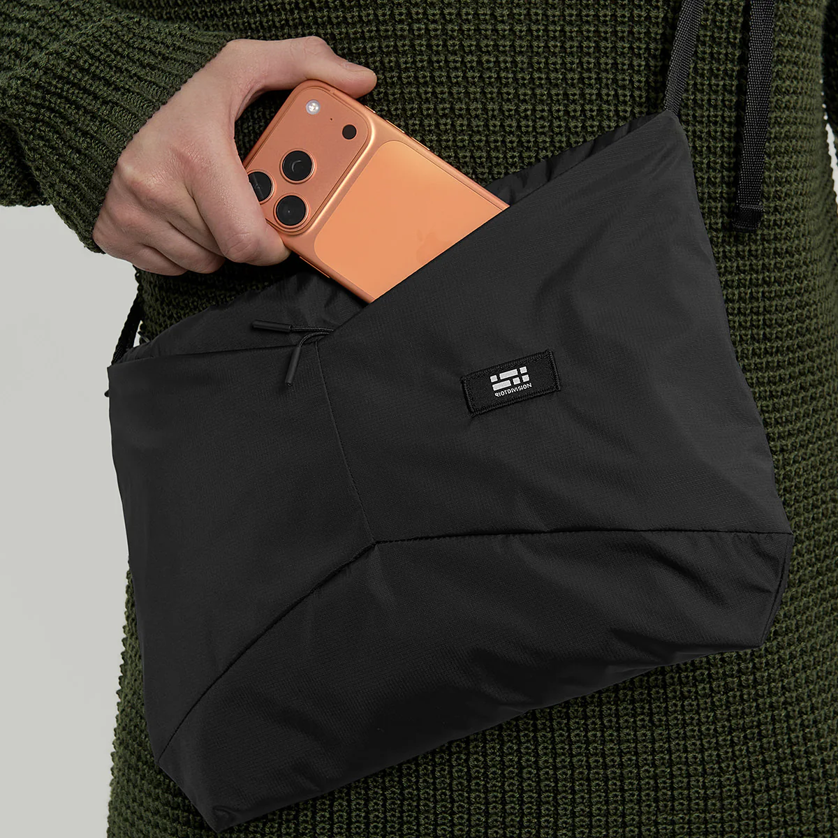Civil Sacoche Bag Gen.2 RD-CSB_GEN2 BLACK (RIPSTOP) - Image 9