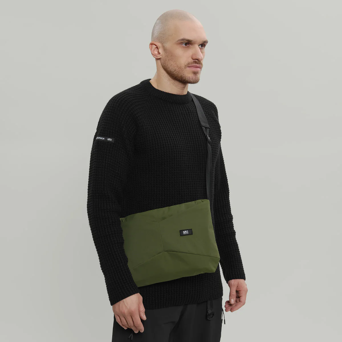 Civil Sacoche Bag Gen.2 RD-CSB_GEN2 GREEN (RIPSTOP) - Image 4