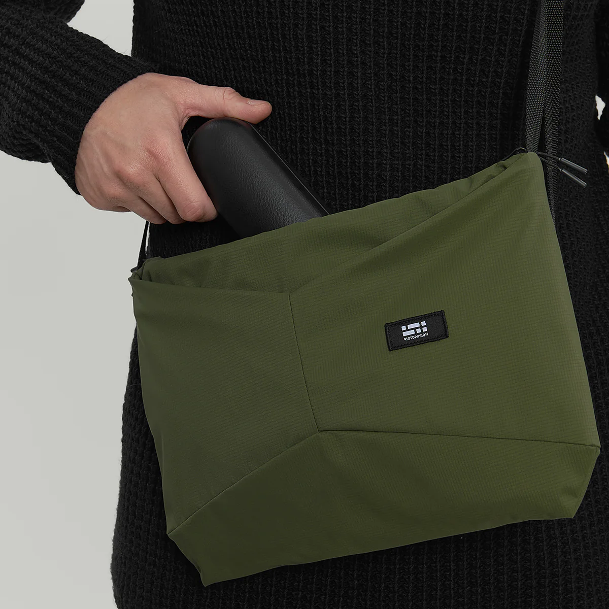 Civil Sacoche Bag Gen.2 RD-CSB_GEN2 GREEN (RIPSTOP) - Image 8