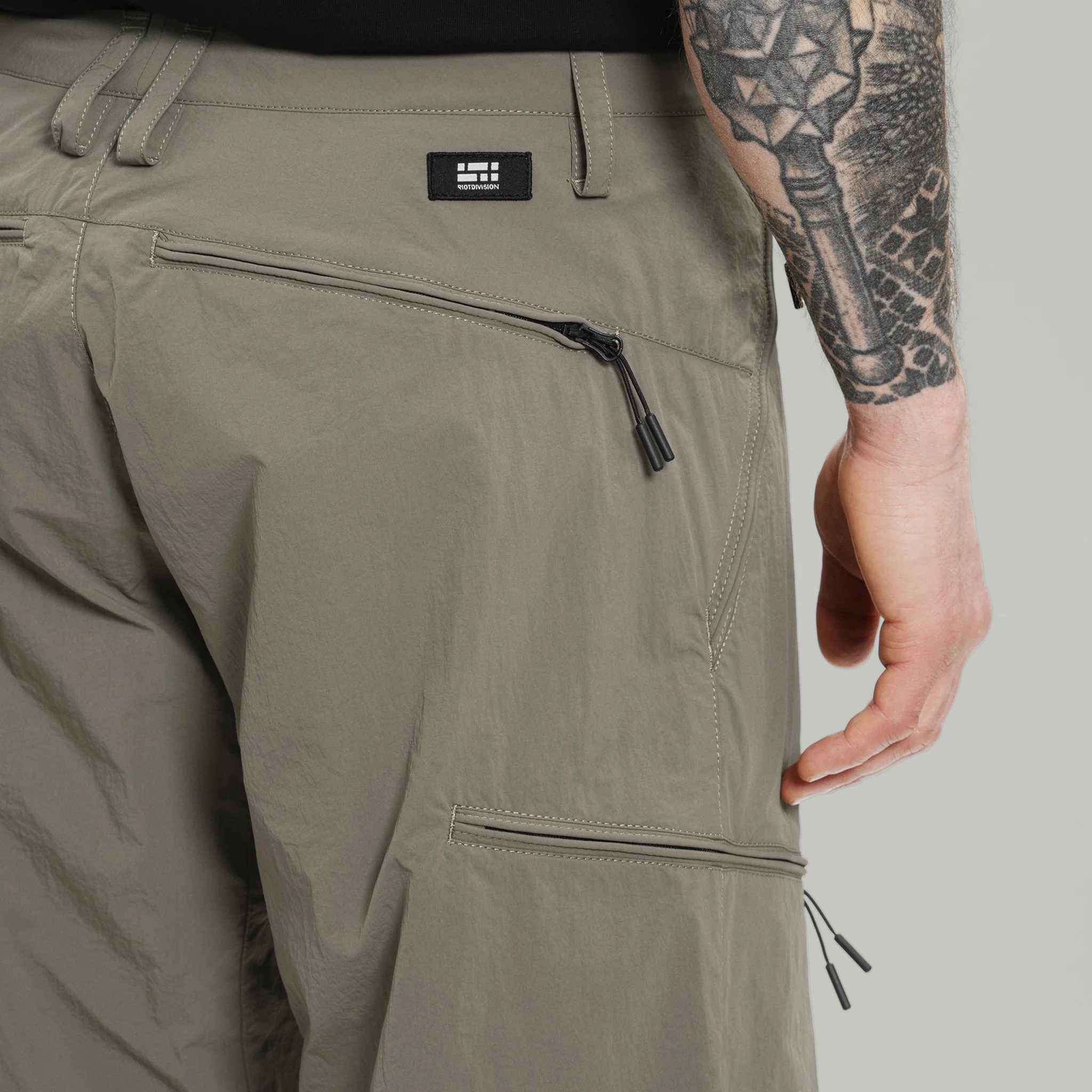 Civil Wide Cargo Pants Gen.2 RD-CWCP_GEN.2 BEIGE - Image 7