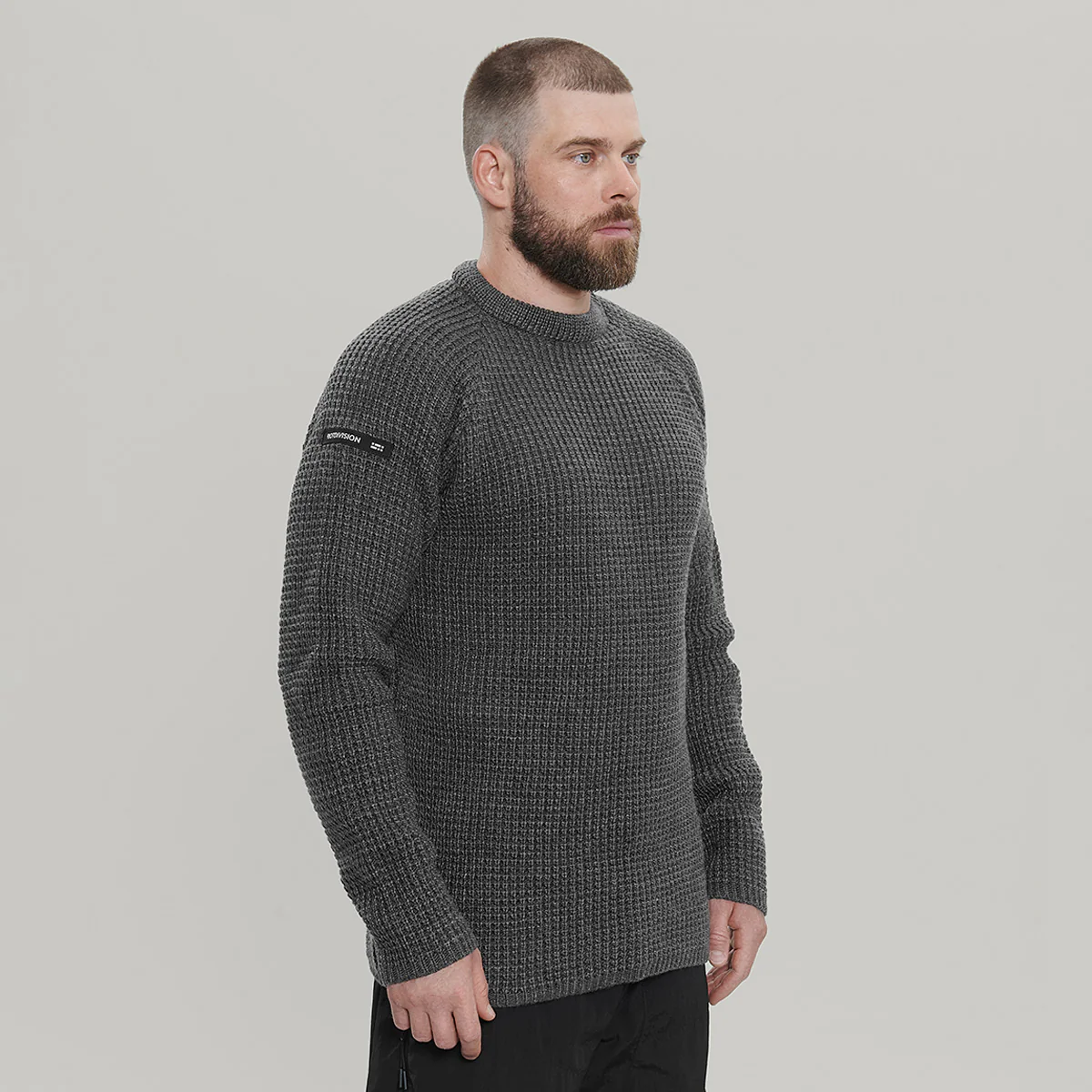 Common Wool Sweater Gen.1 RD-CMNWS_GEN.1 GREY - Image 3