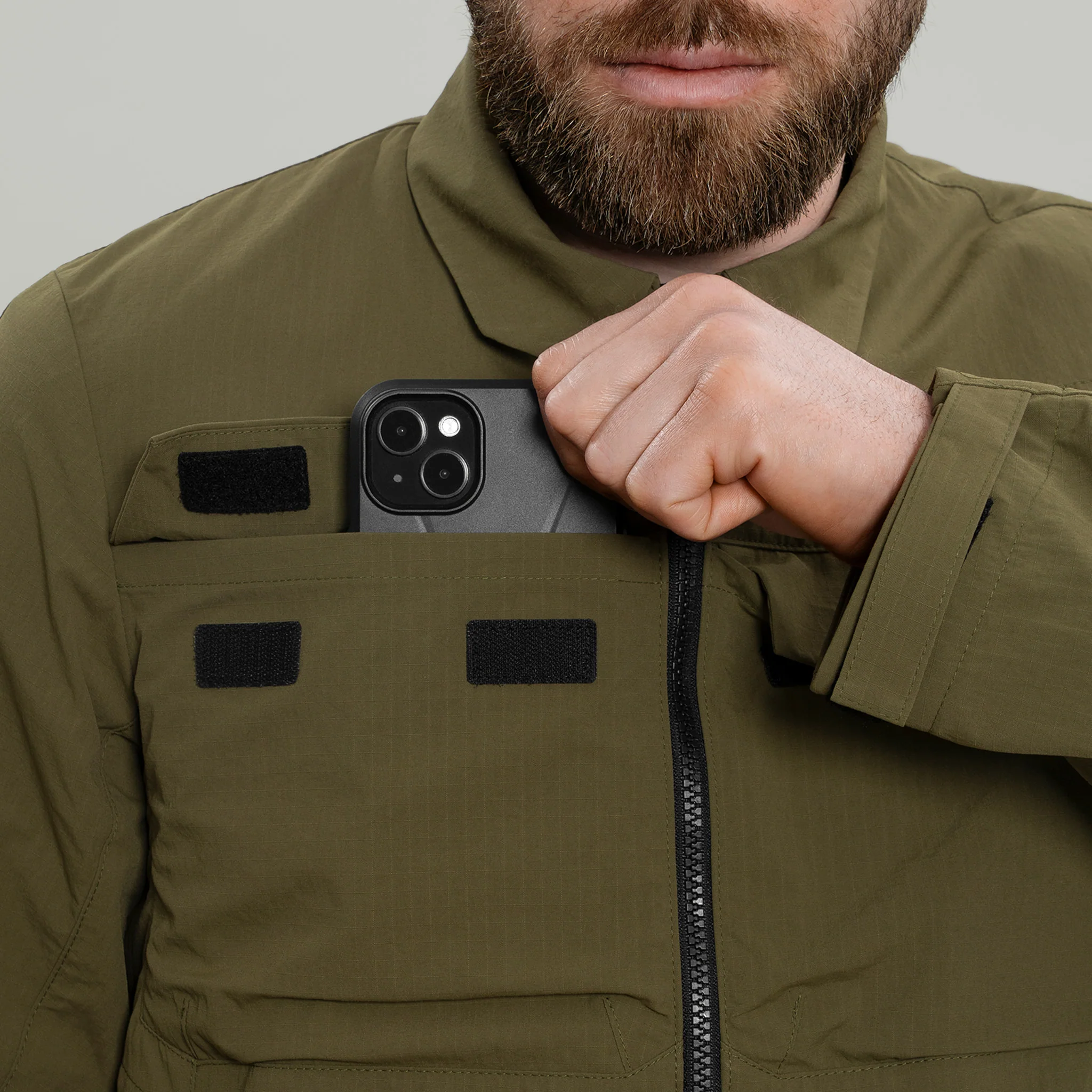 Field 2 Pockets Shirt Gen.1 RD-F2PS_GEN.1 KHAKI - Image 10