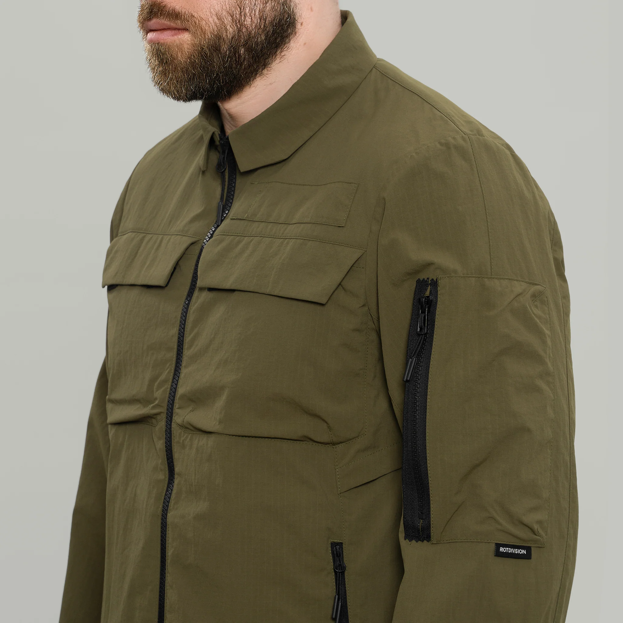 Field 2 Pockets Shirt Gen.1 RD-F2PS_GEN.1 KHAKI - Image 9