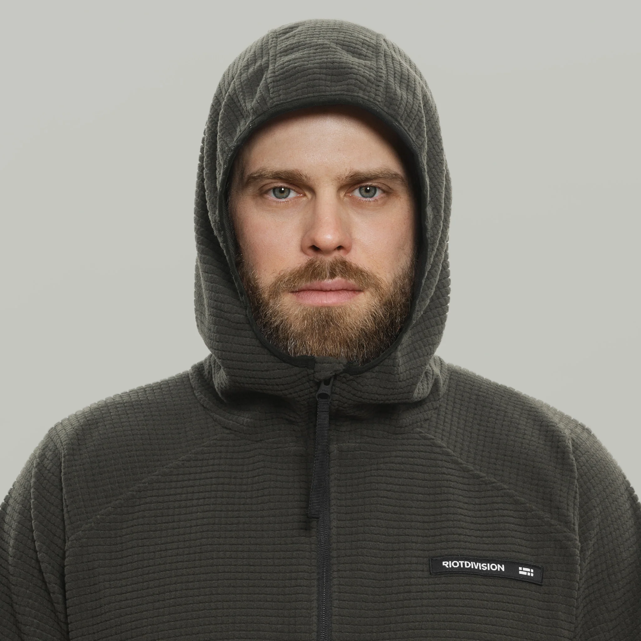 Half Zip Fleece Hoodie Gen.2 RD-HZFH_GEN.2 GRAPHITE - Image 7