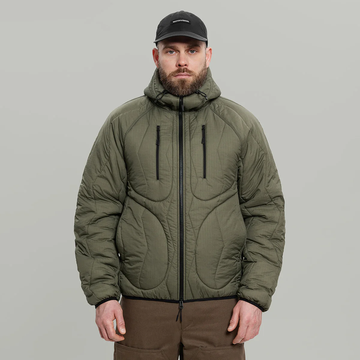Iga Hooded Liner Gen.1 RD-IGAHL_GEN.1 KHAKI - Image 2