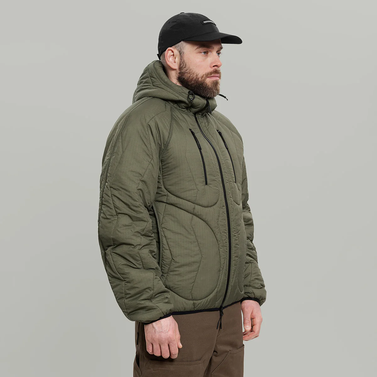 Iga Hooded Liner Gen.1 RD-IGAHL_GEN.1 KHAKI - Image 3