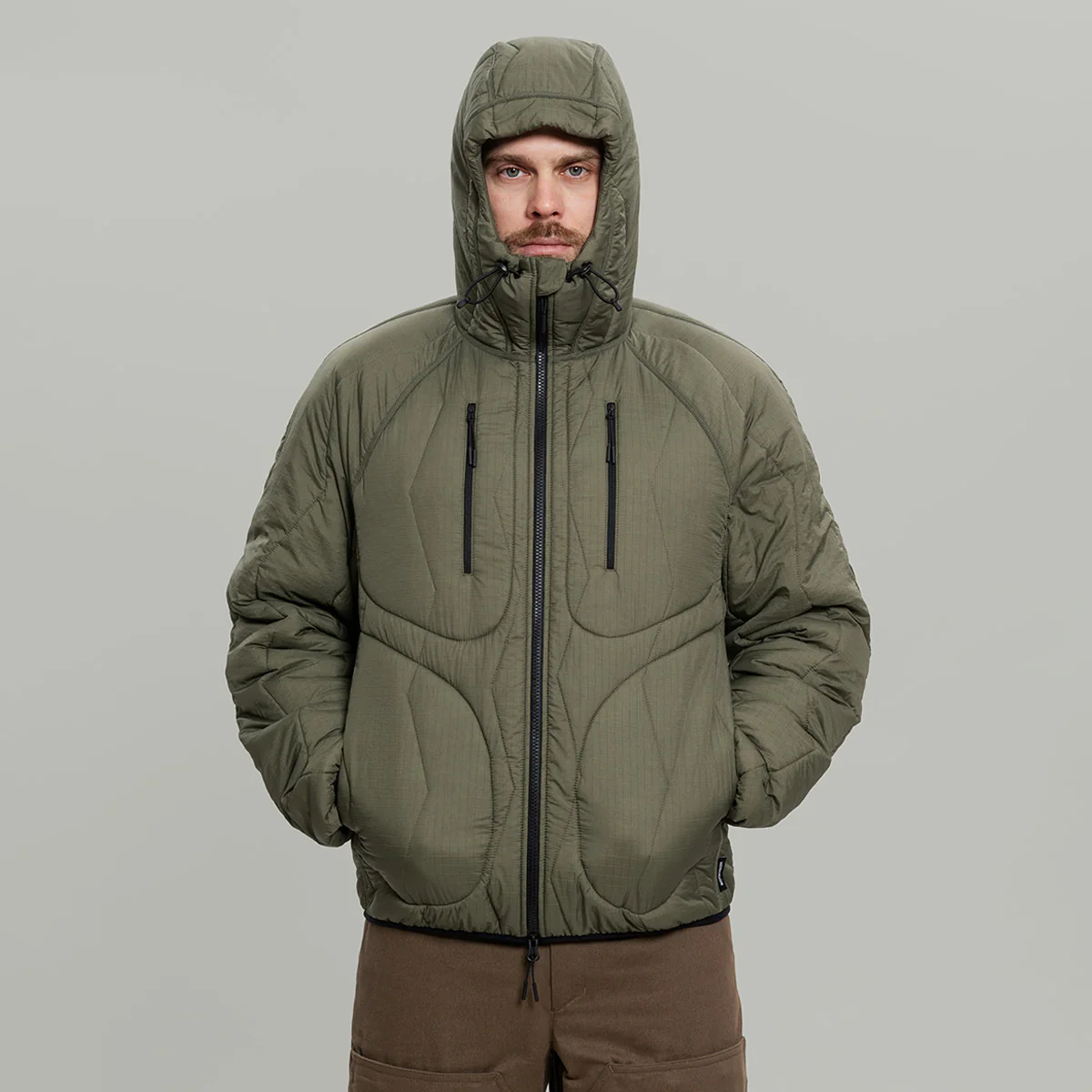 Iga Hooded Liner Gen.1 RD-IGAHL_GEN.1 KHAKI - Image 6