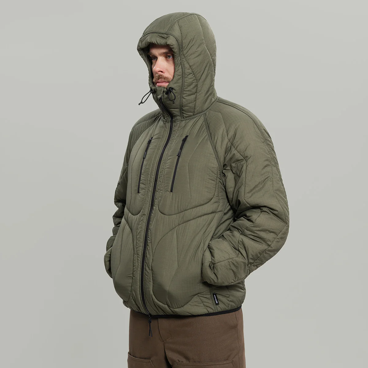 Iga Hooded Liner Gen.1 RD-IGAHL_GEN.1 KHAKI - Image 7