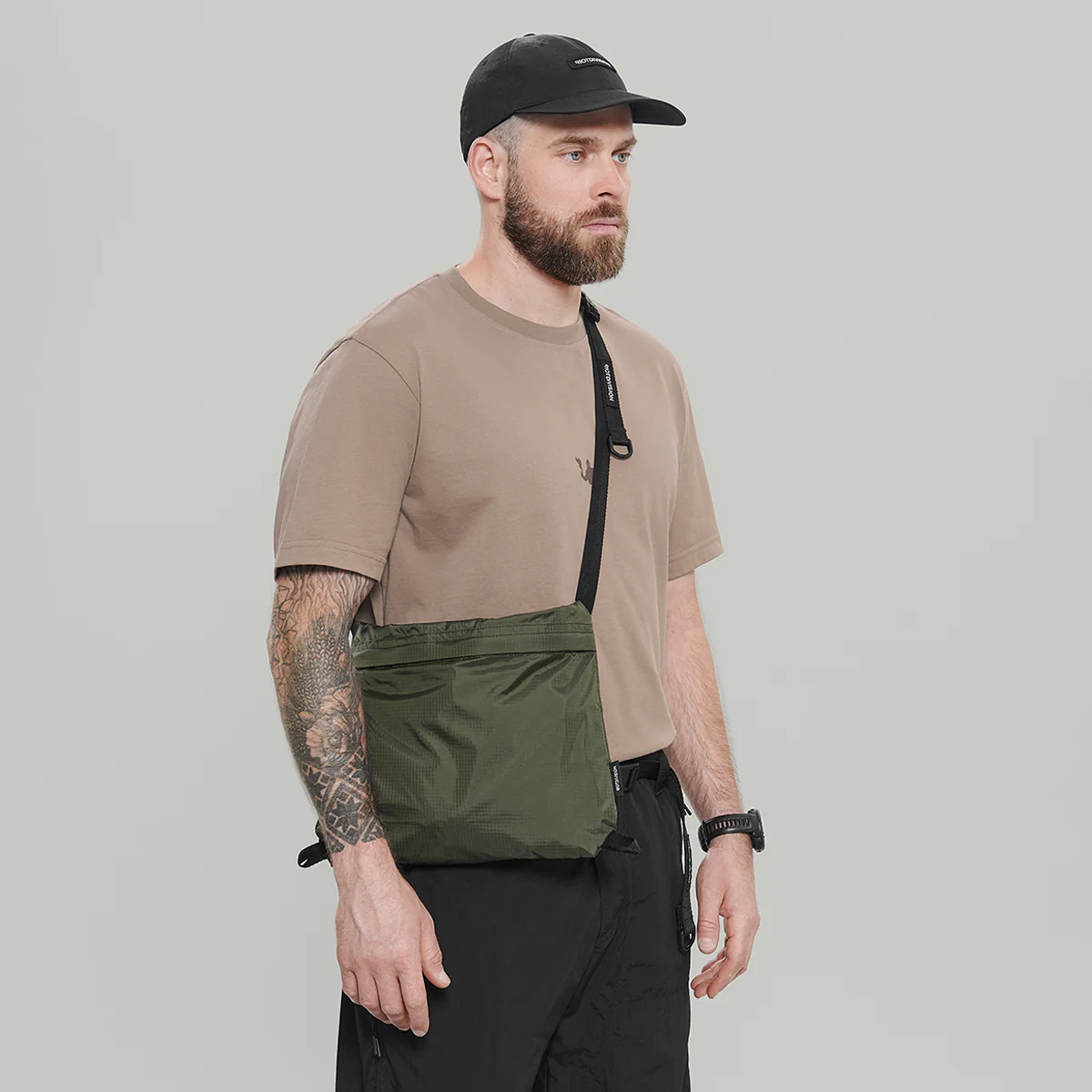 Lightweight Musette Packable Bag Gen.1 RD-LGHTMPB_GEN.1 KHAKI - Image 11