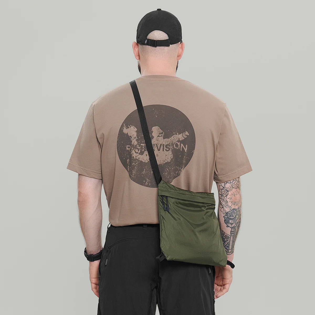 Lightweight Musette Packable Bag Gen.1 RD-LGHTMPB_GEN.1 KHAKI - Image 12