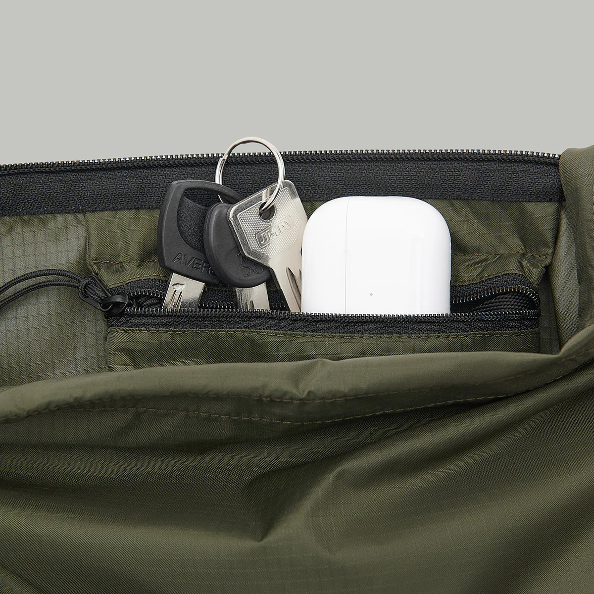 Lightweight Musette Packable Bag Gen.1 RD-LGHTMPB_GEN.1 KHAKI - Image 4