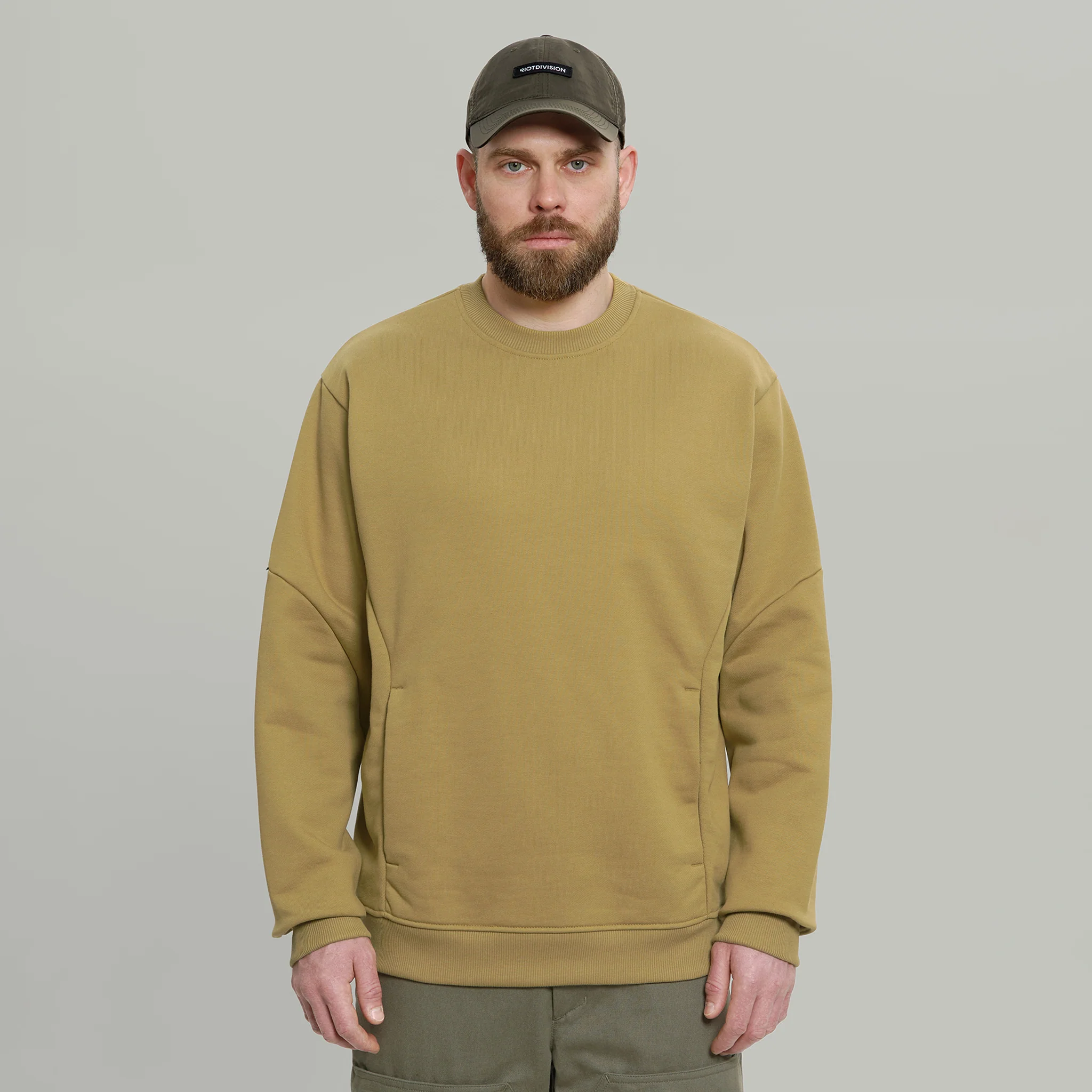 Meridian Sweatshirt Gen.1 RD-MRDNSS_GEN.1 COYOTE - Image 2