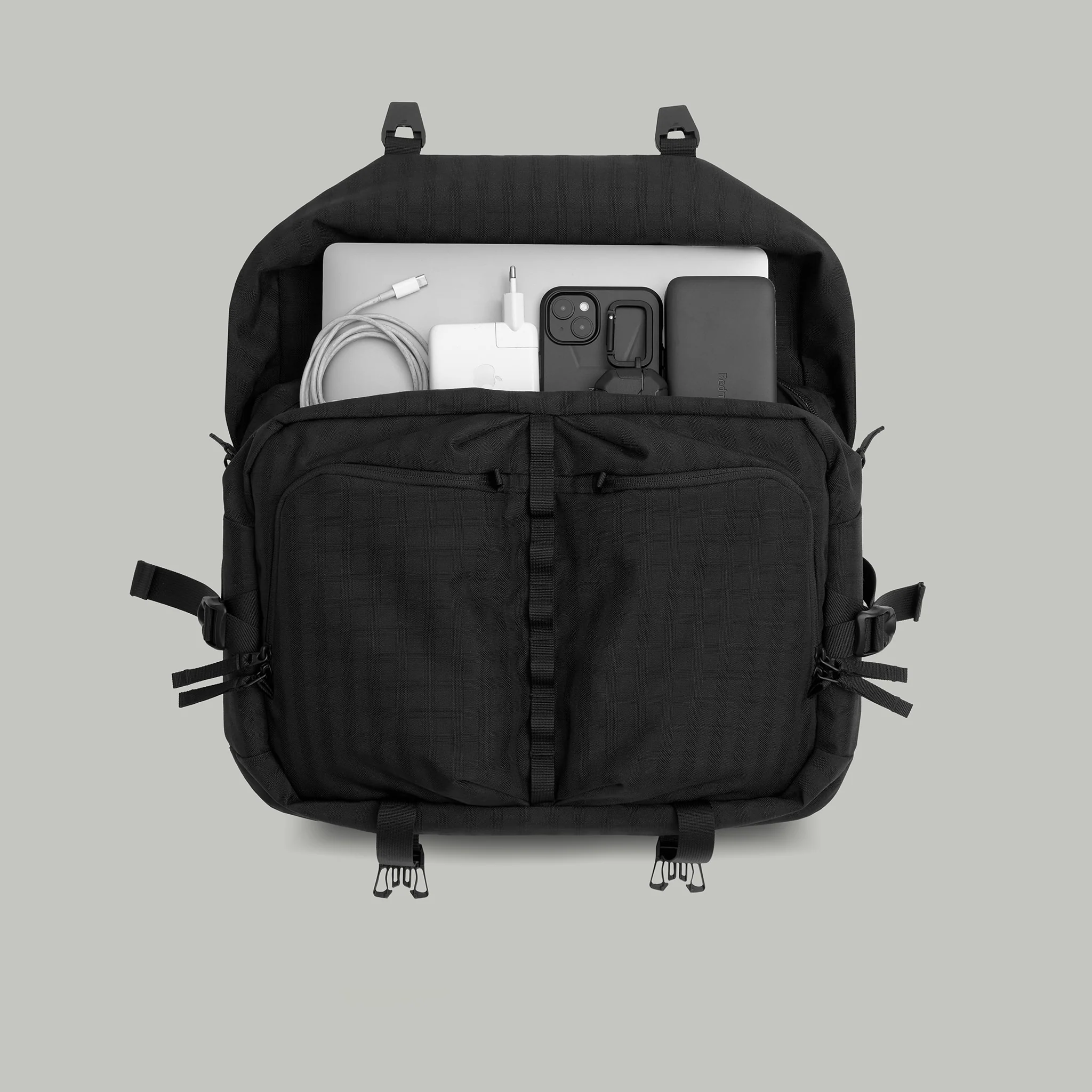 Messenger Bag F18 Gen.1 RD-MB-F18_GEN.1 (FW25) BLACK - Image 28