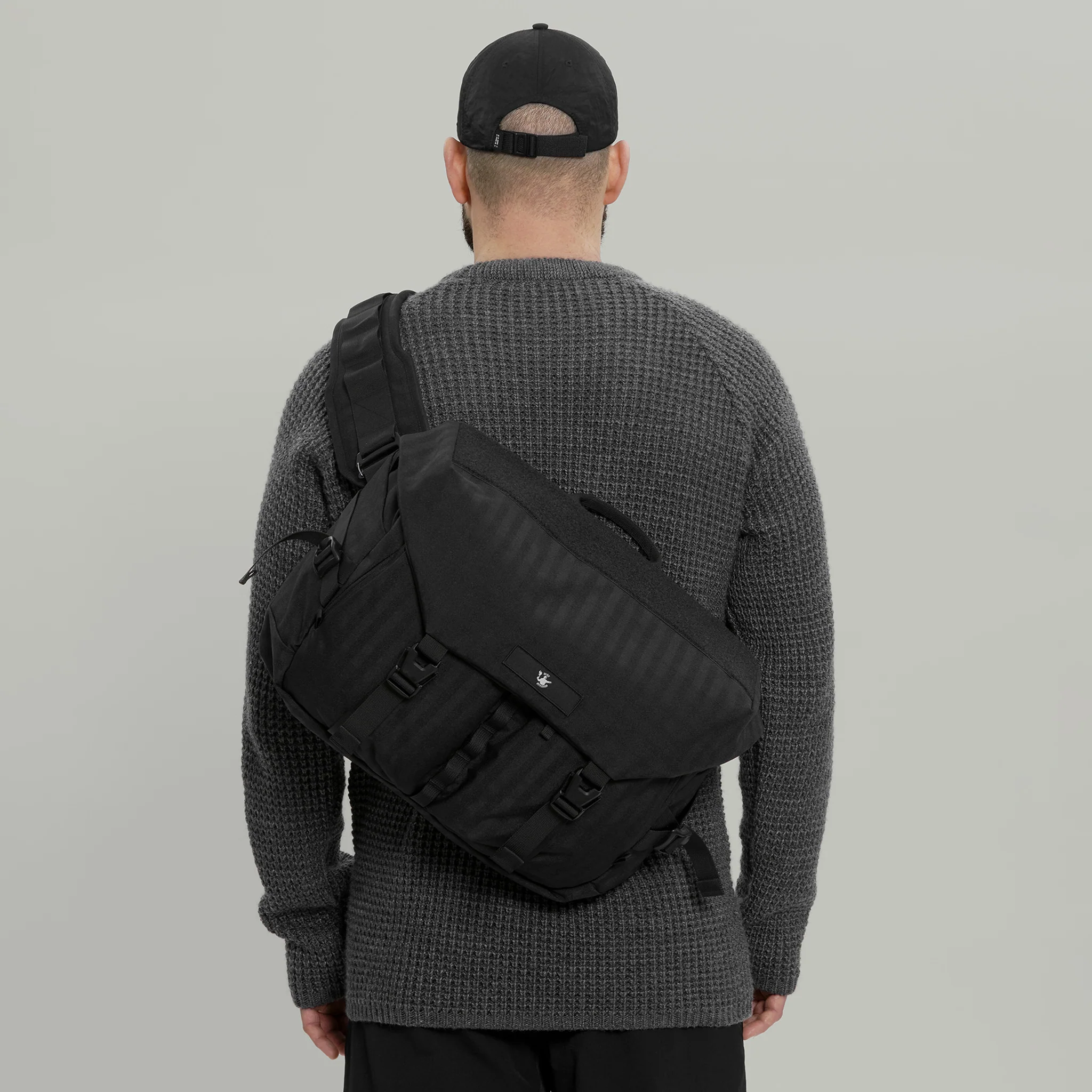 Messenger Bag F18 Gen.1 RD-MB-F18_GEN.1 (FW25) BLACK - Image 6