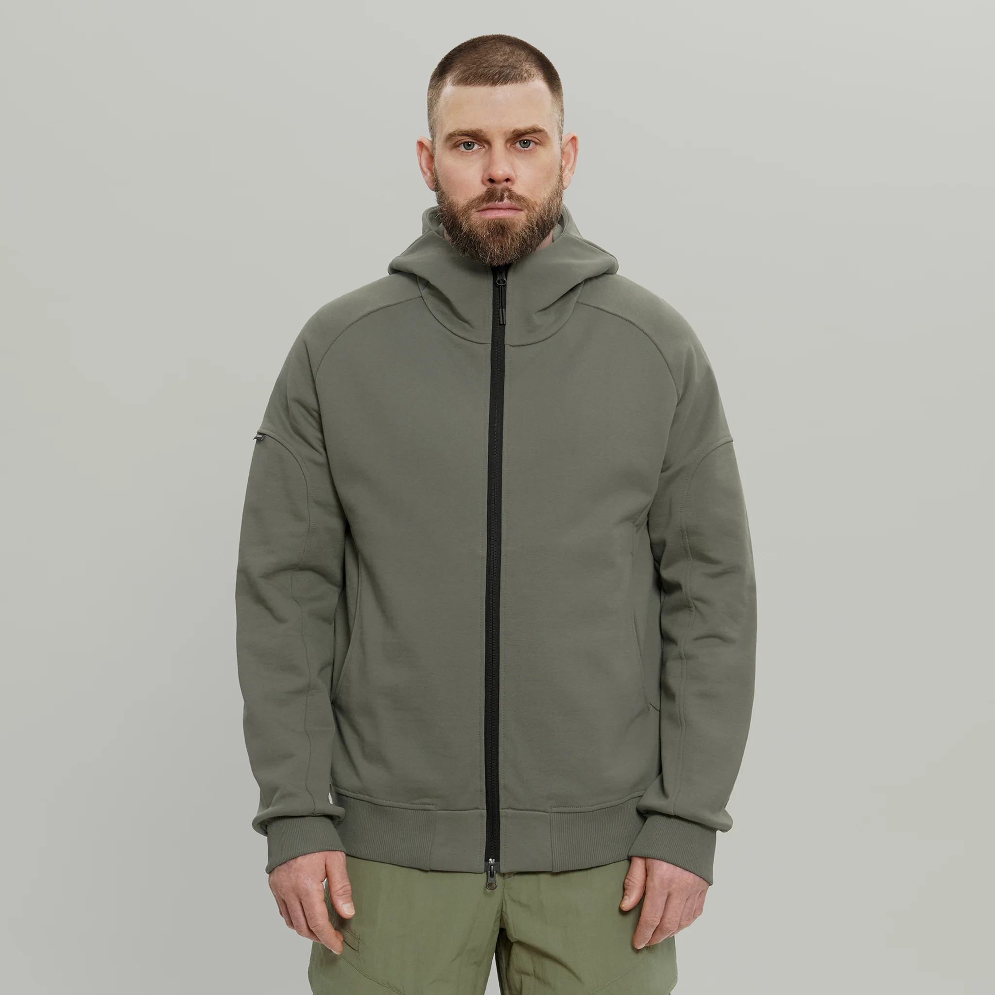 Parabolized Zip Hoodie Gen.1 RD-PRBLZDZH GEN.1 GREY - Image 2