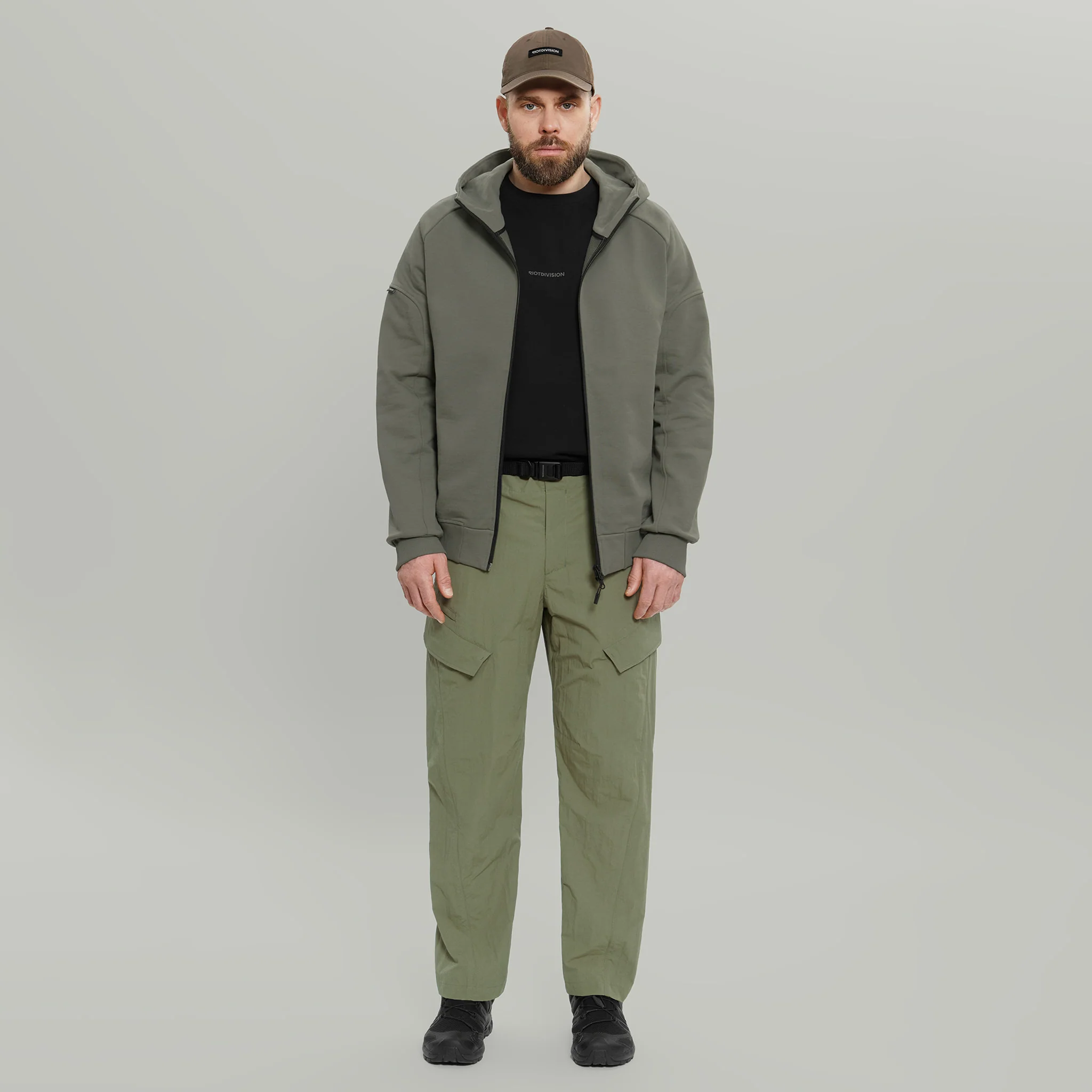 Parabolized Zip Hoodie Gen.1 RD-PRBLZDZH GEN.1 GREY - Image 5