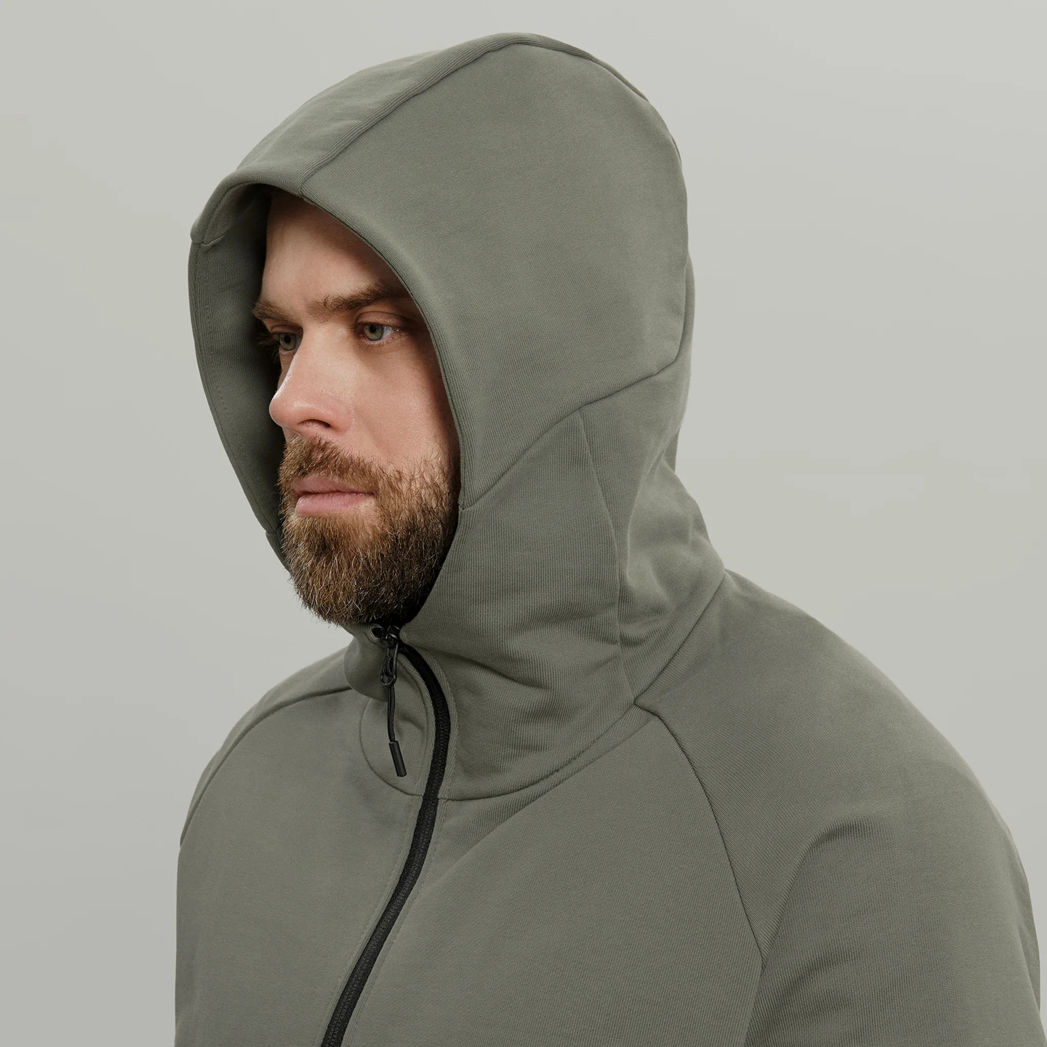 Parabolized Zip Hoodie Gen.1 RD-PRBLZDZH GEN.1 GREY - Image 7