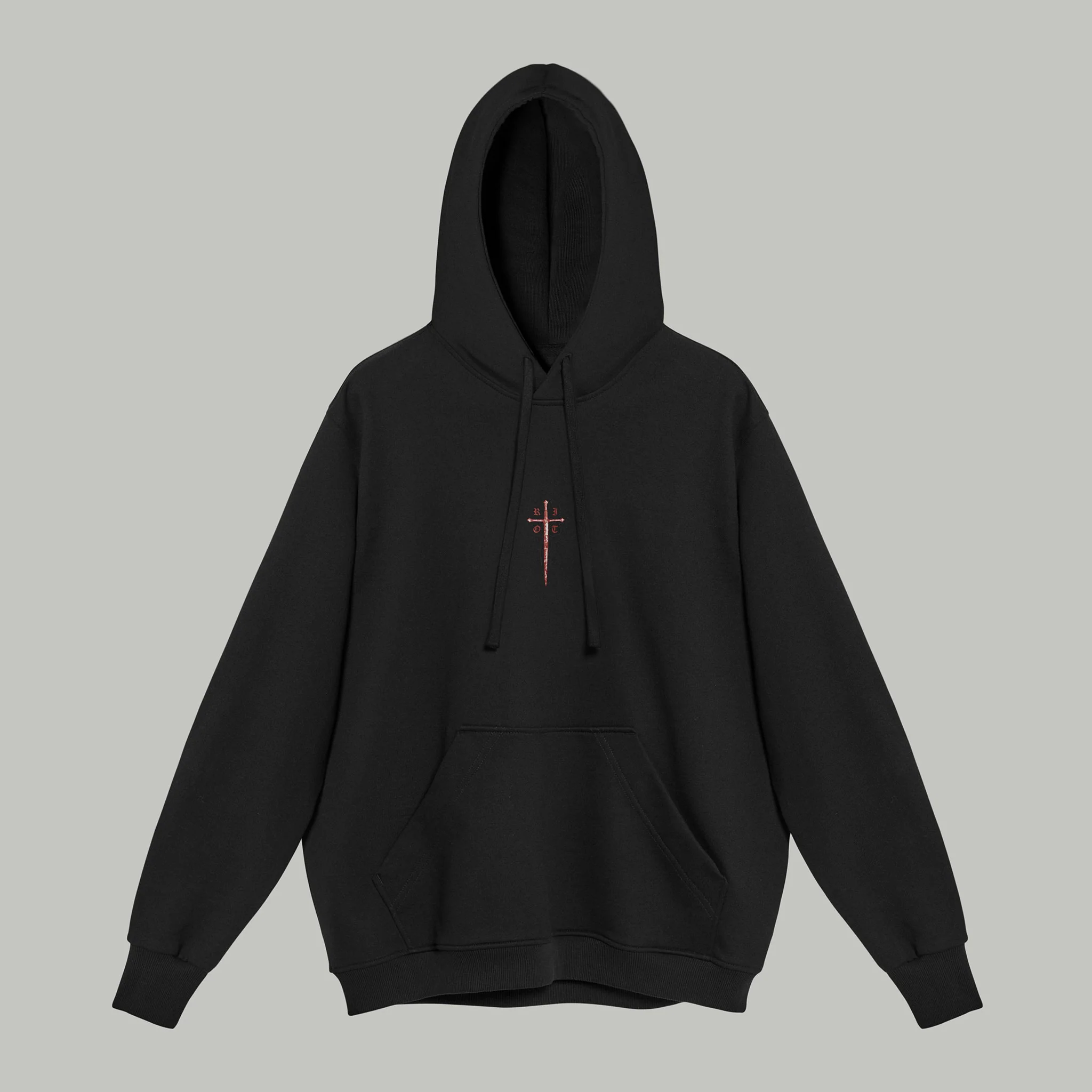Trident Of Blades Hoodie RD-TRDBLDH BLACK - Image 3
