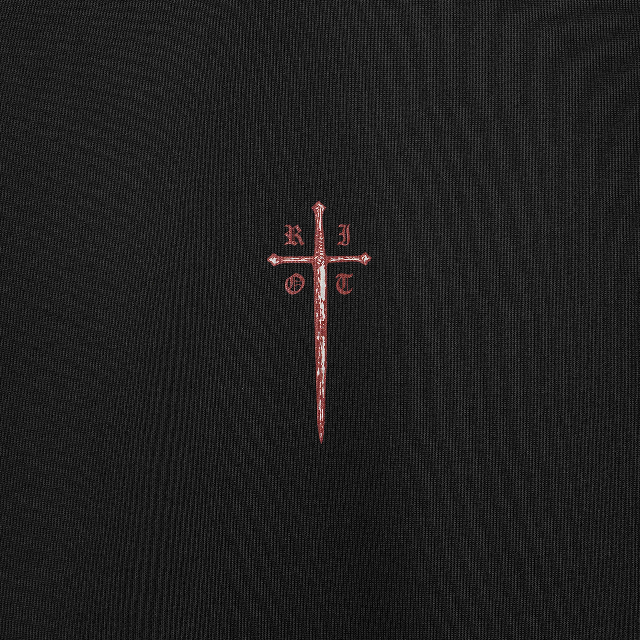 Trident Of Blades Hoodie RD-TRDBLDH BLACK - Image 4