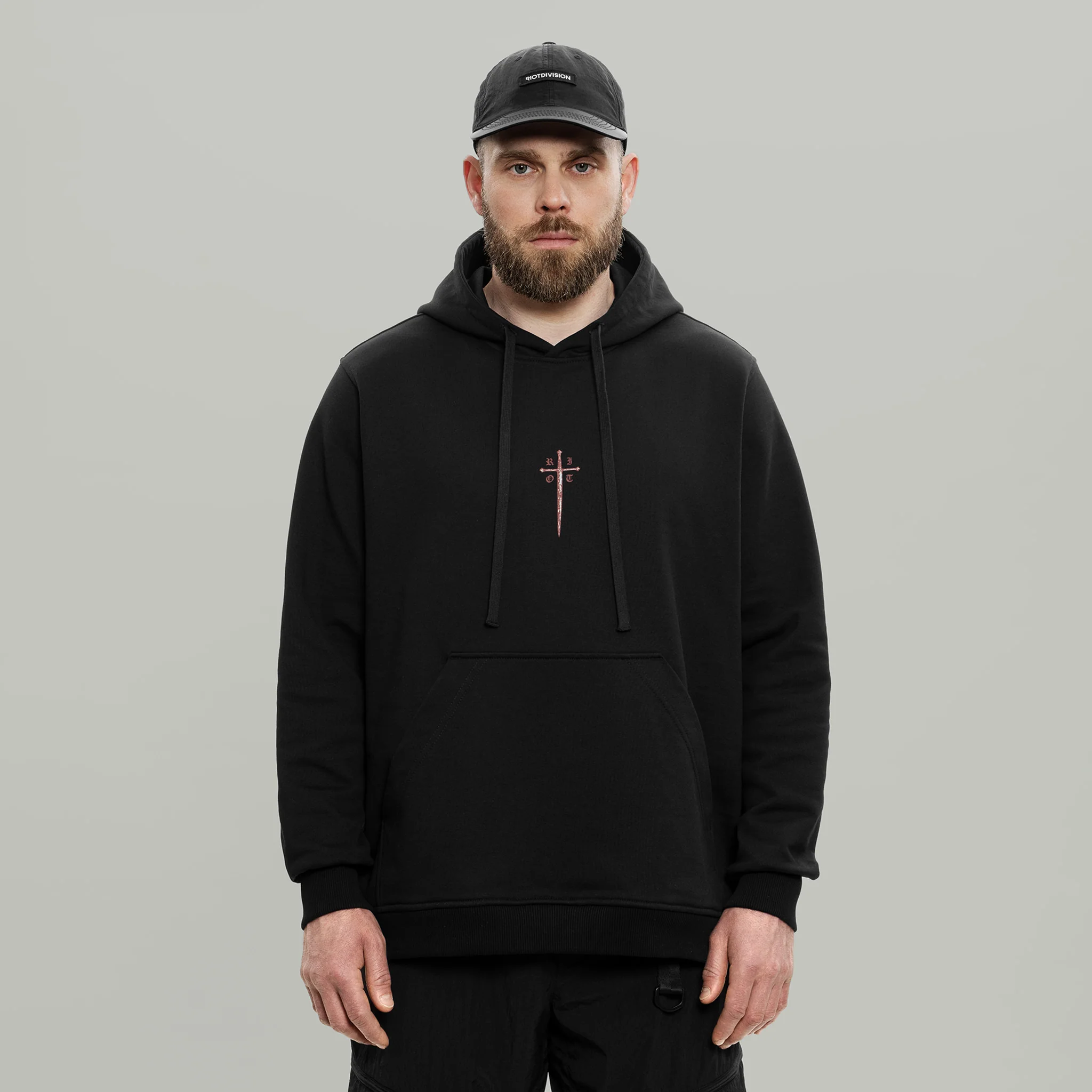 Trident Of Blades Hoodie RD-TRDBLDH BLACK - Image 5