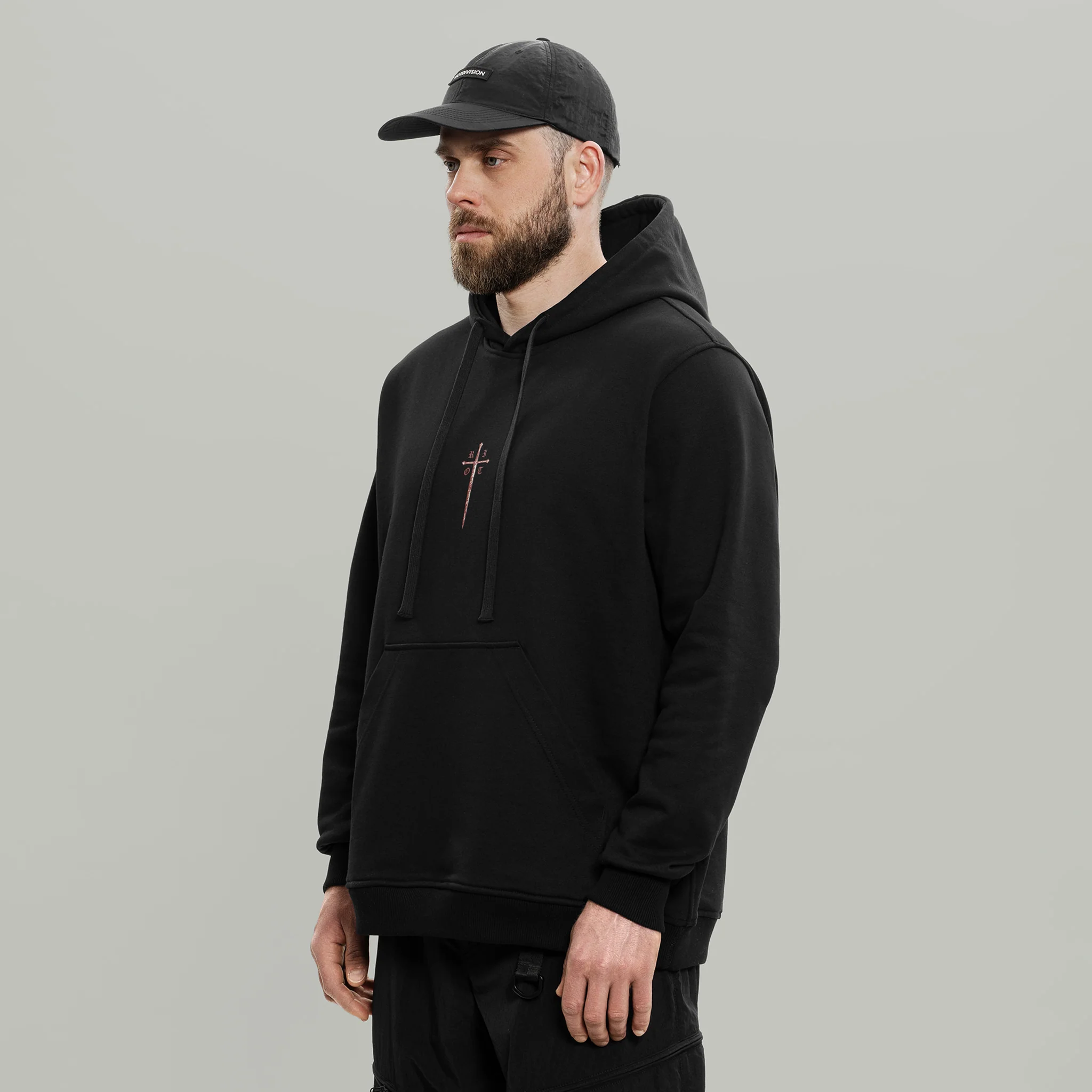 Trident Of Blades Hoodie RD-TRDBLDH BLACK - Image 6
