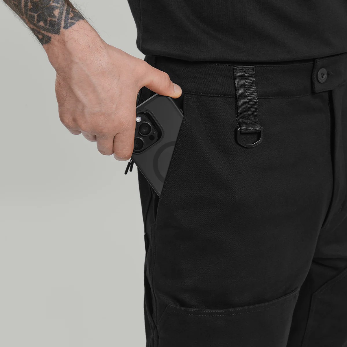 Work Pants Gen.1 RD-WRKP_GEN.1 BLACK - Image 6