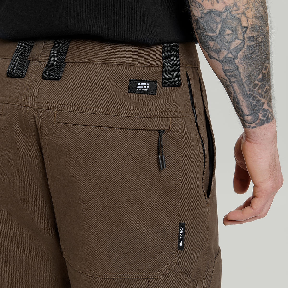 Work Pants Gen.1 RD-WRKP_GEN.1 BROWN - Image 6