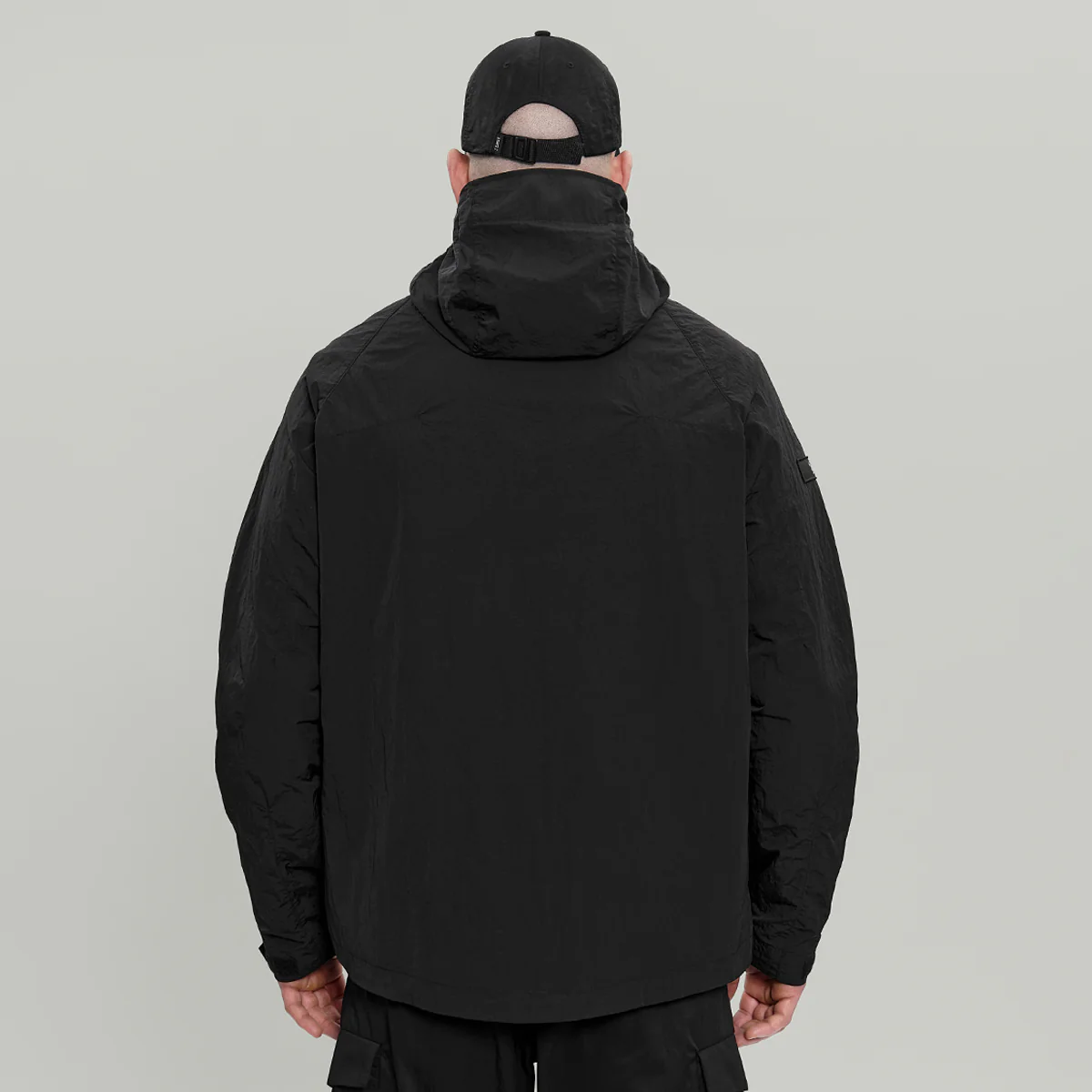 Zero Gravity Packable Nylon Jacket Gen.1 RD-ZGPNJ_GEN.1 BLACK - Image 4